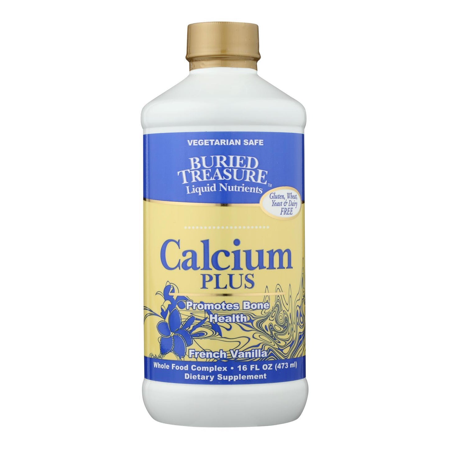 Buried Treasure - Calcium Plus French Vanilla - 16 fl oz