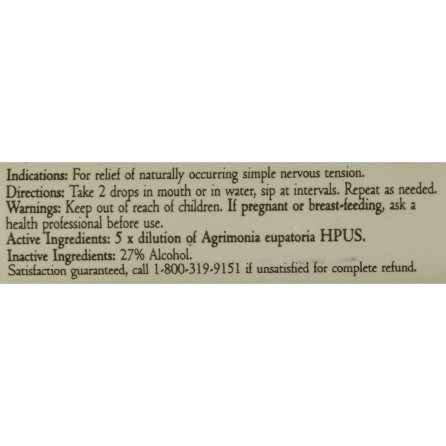 Bach Flower Remedies Essence Agrimony - 0.7 fl oz