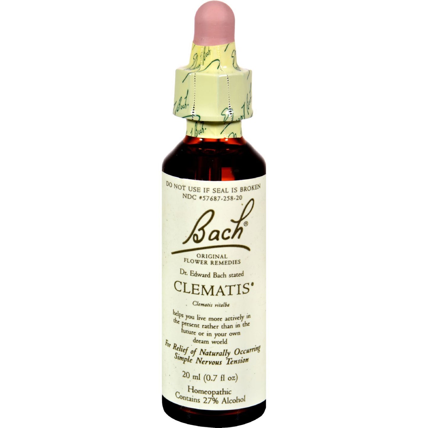 Bach Flower Remedies Essence Clematis - 0.7 fl oz