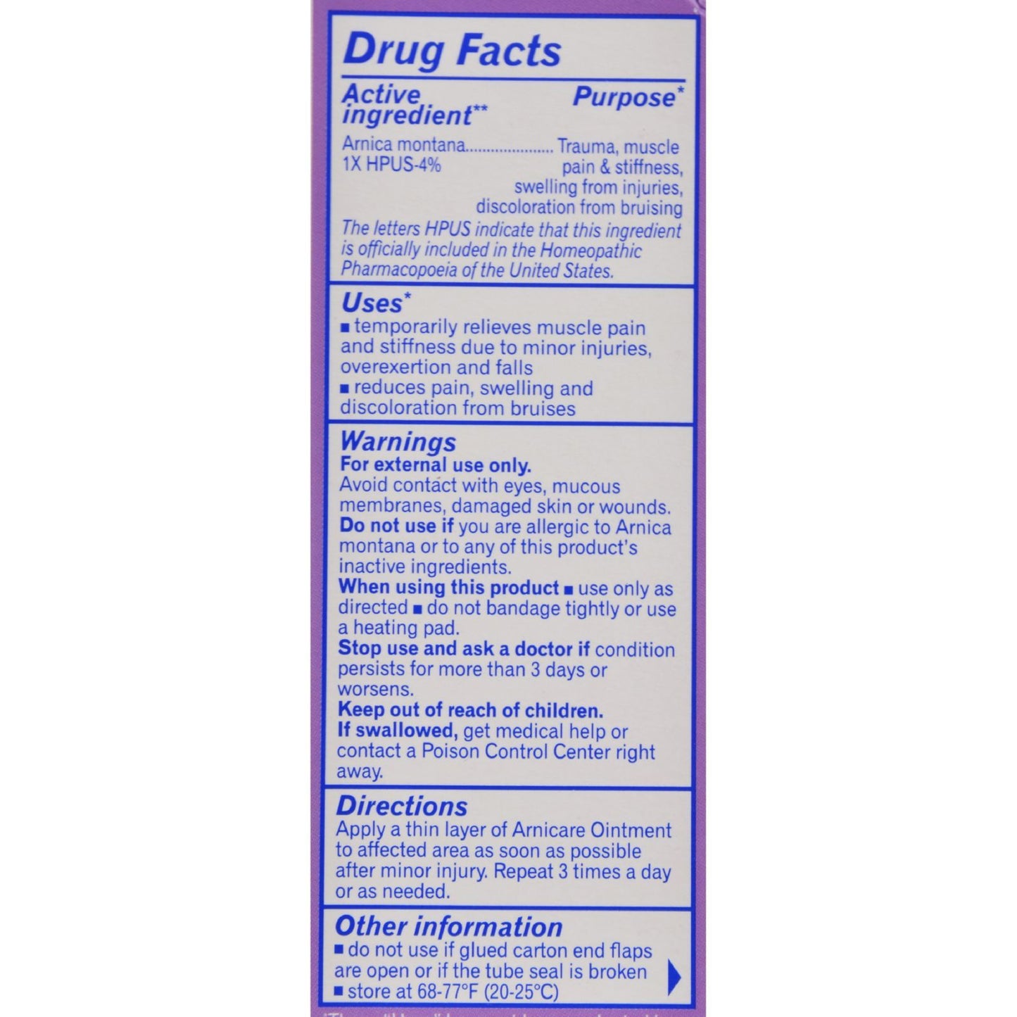 Boiron - Arnica Ointment - 1 oz