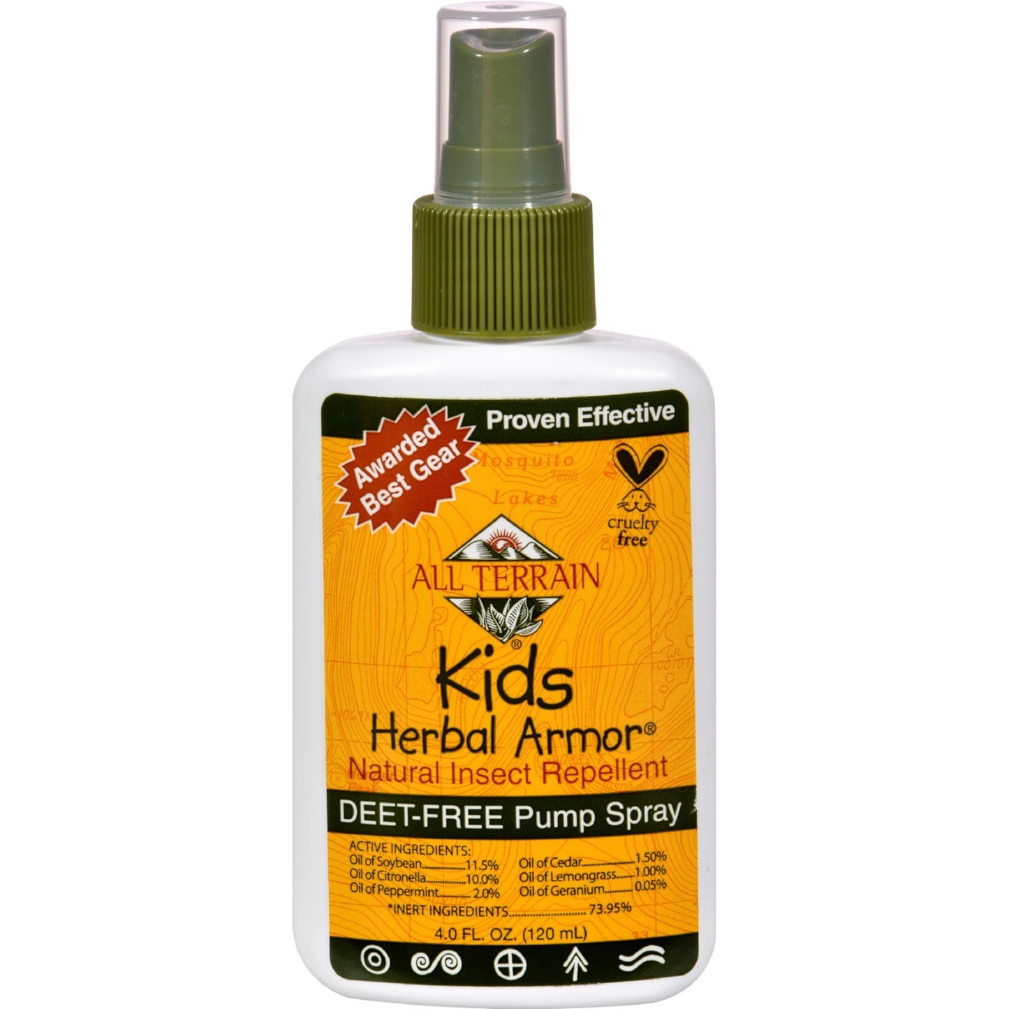 All Terrain - Herbal Armor Spray For Kids - 4 oz