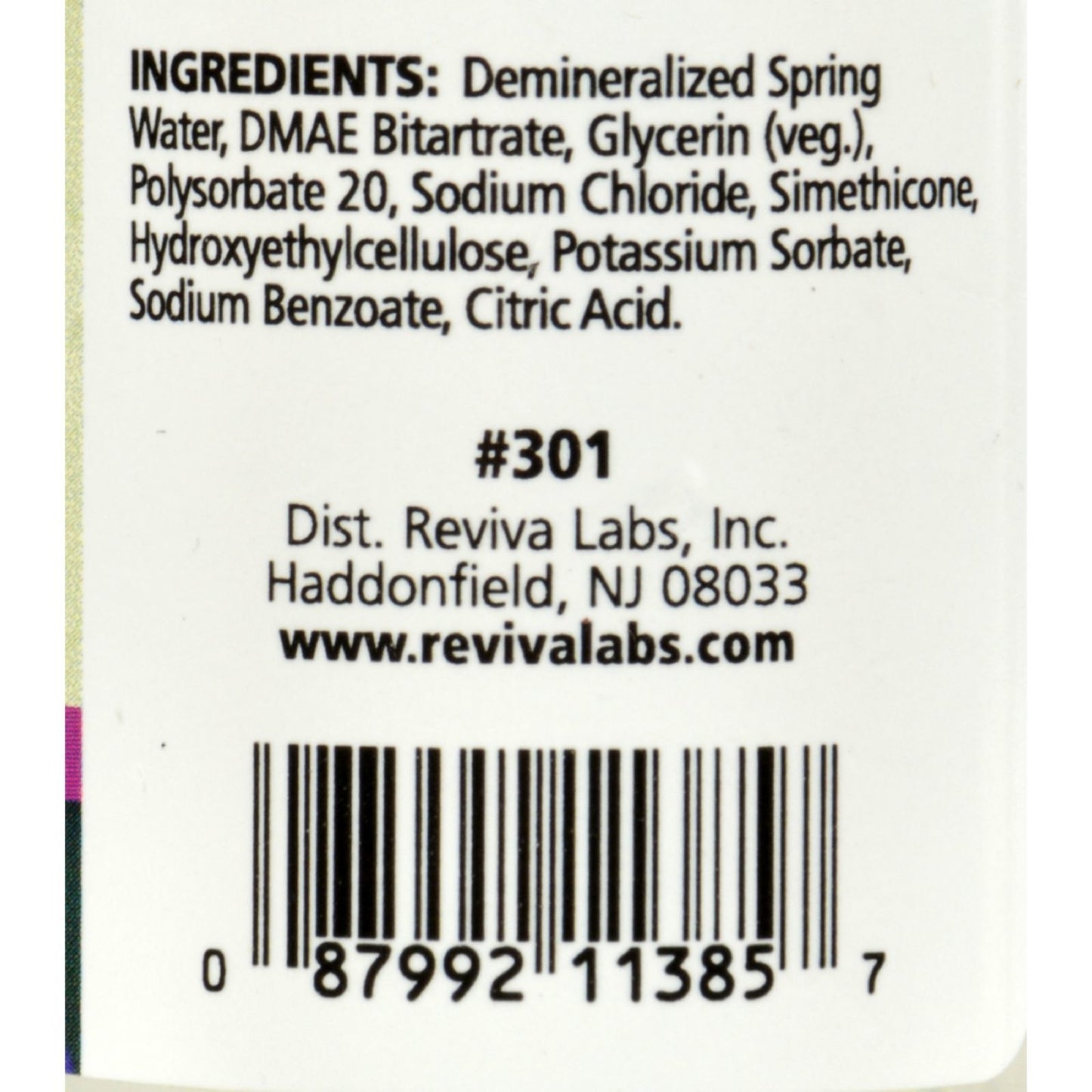Reviva Labs - DMAE Firming Fluid - 1 fl oz