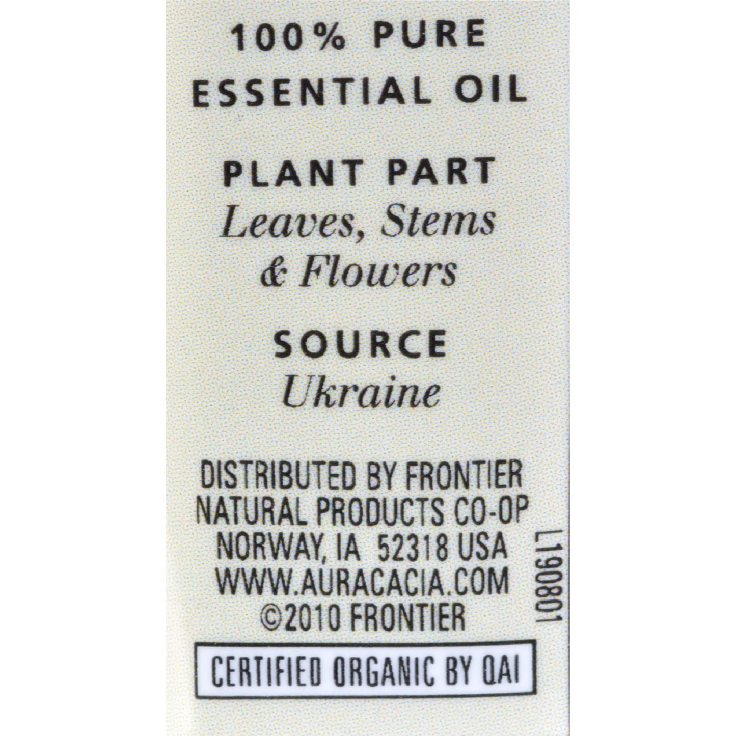 Aura Cacia - Organic Lavender - .25 oz
