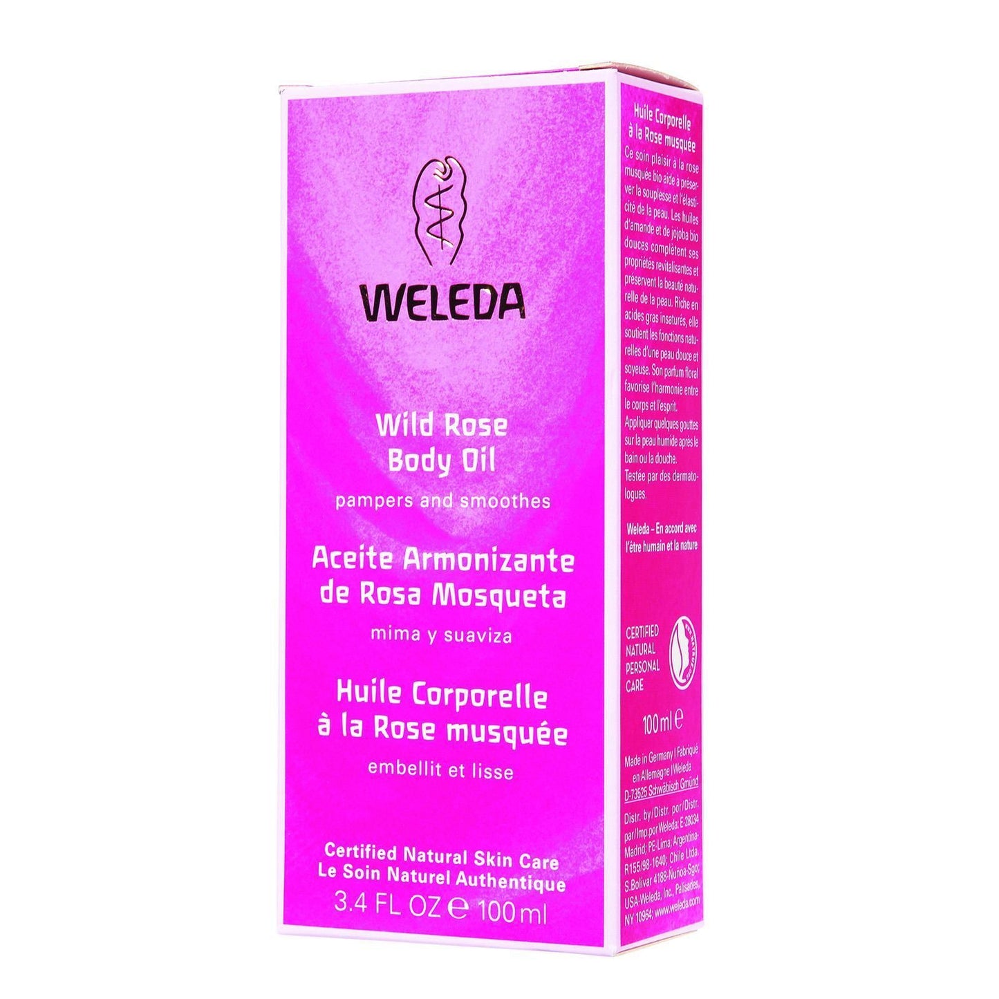 Weleda Body Oil - Wild Rose - 3.4 oz