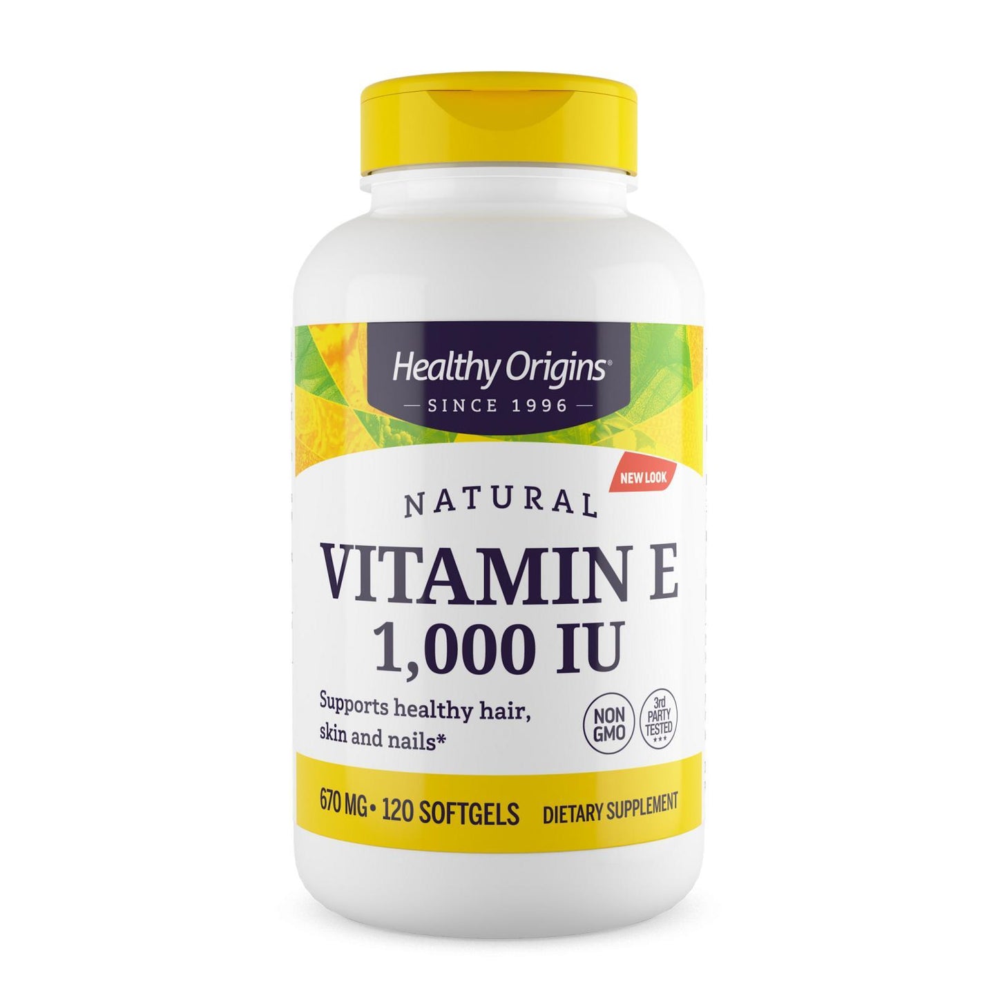 Healthy Origins E-1000 - 1000 IU - 120 Softgels