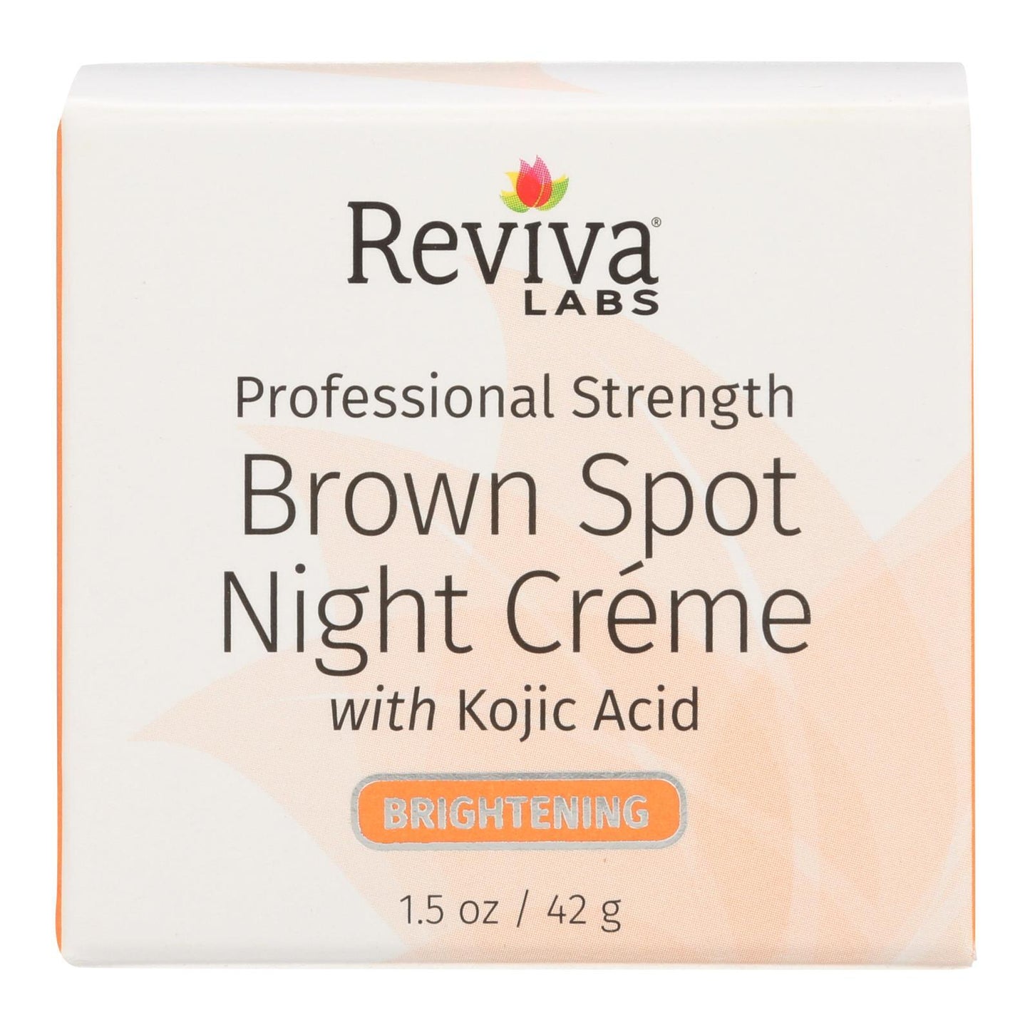 Reviva Labs - Brown Spot Night Cream with Kojic Acid - 1 oz