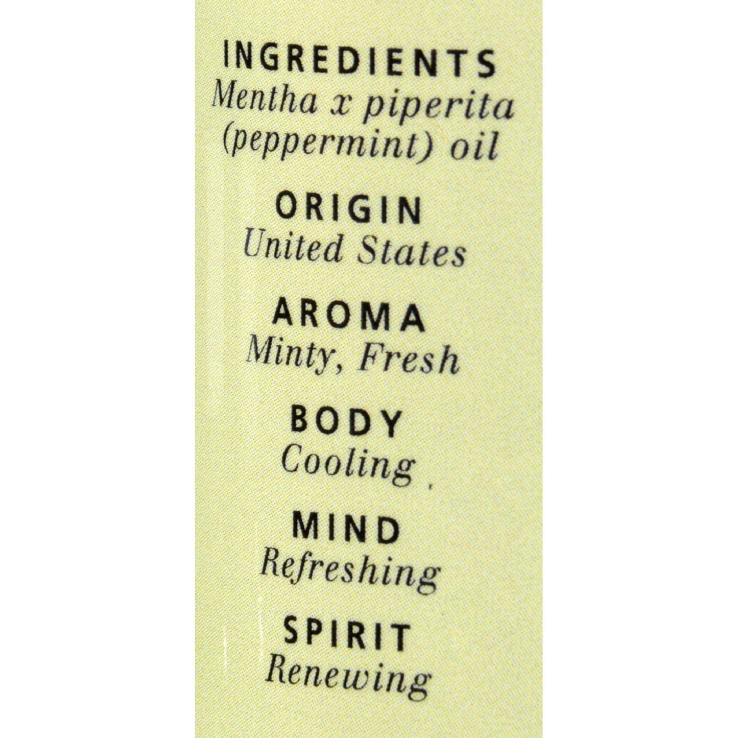 Aura Cacia - Peppermint Pure Essential Oil - 2 fl oz