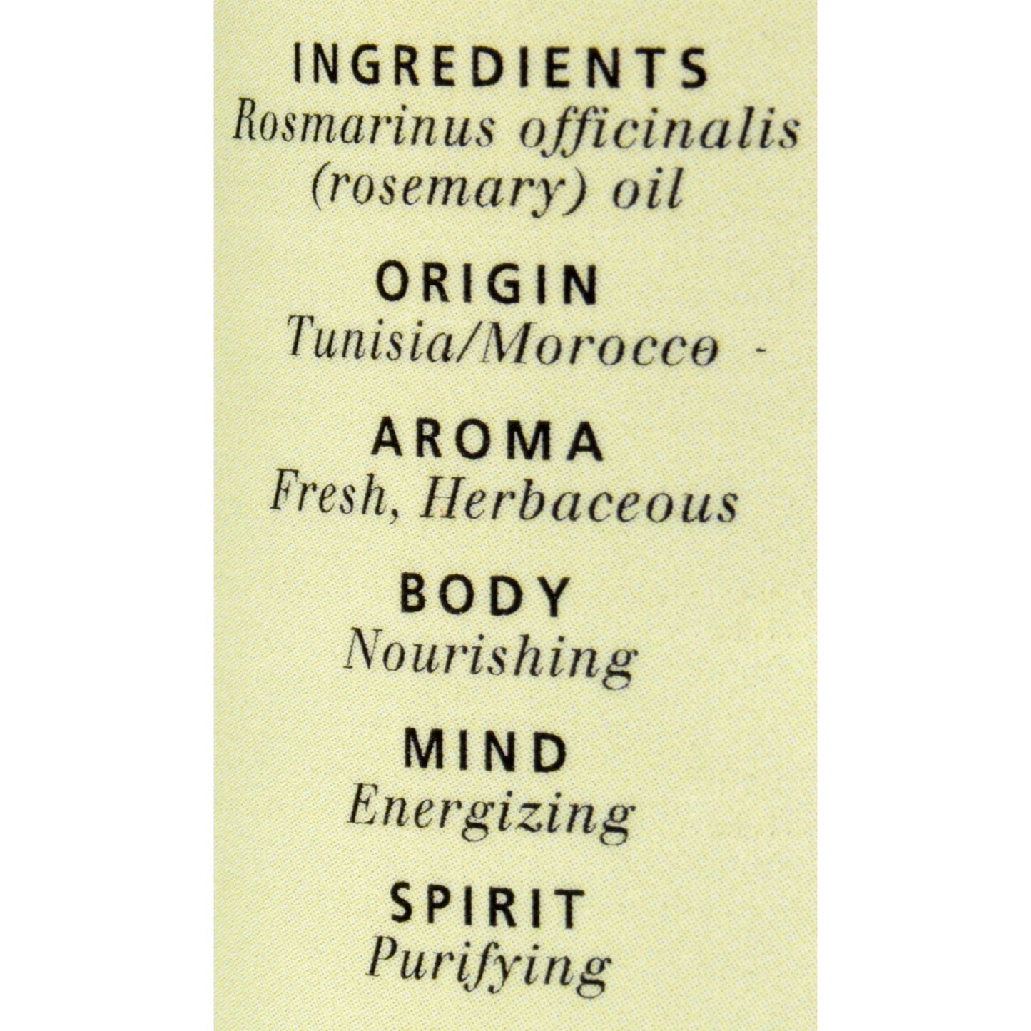Aura Cacia - 100% Pure Essential Oil Rosemary Cleansing - 2 oz