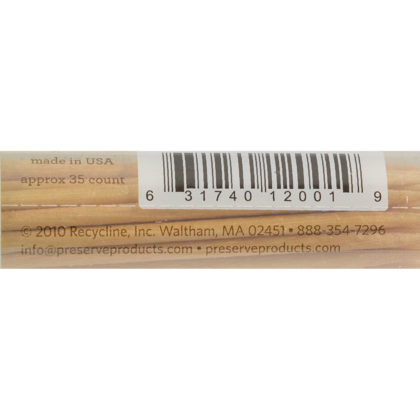 Preserve Flavored Toothpicks Mint Tea Tree - 35 Pieces - Case of 24