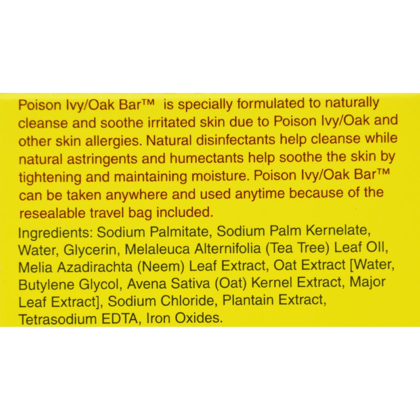 All Terrain - Poison Ivy Oak Bar Soap - 4 oz
