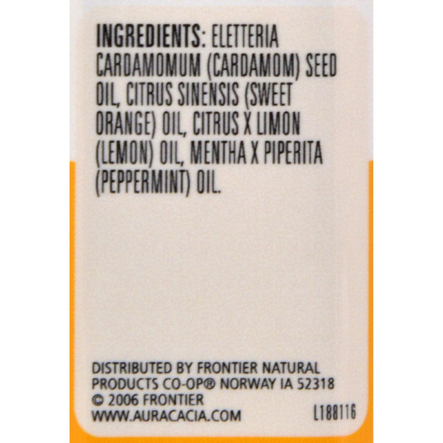 Aura Cacia - Essential Solutions Oil Pep Talk Peppermint and Sweet Orange - 0.5 fl oz