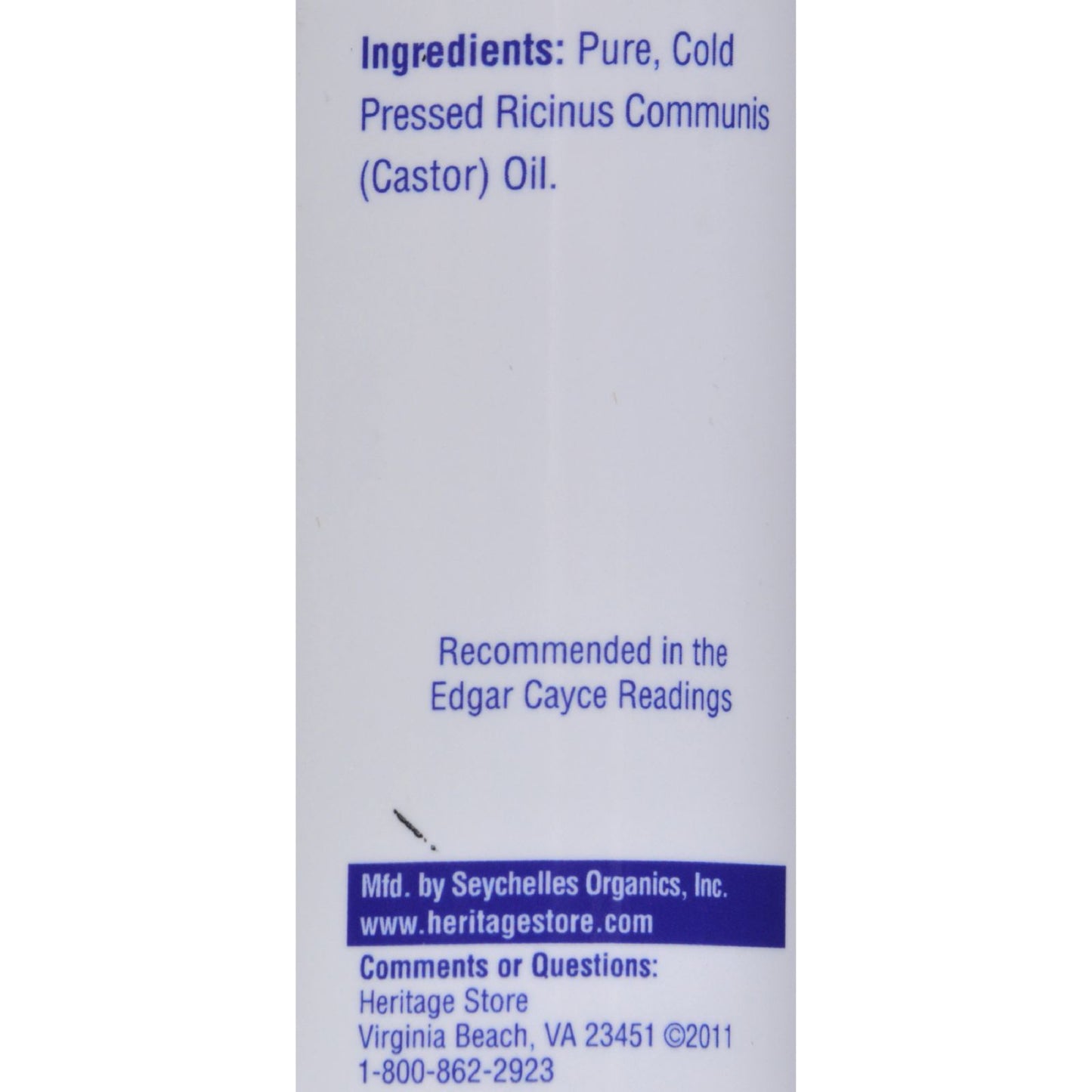 Heritage Products The Palma Christi Castor Oil Roll-On - 3 fl oz