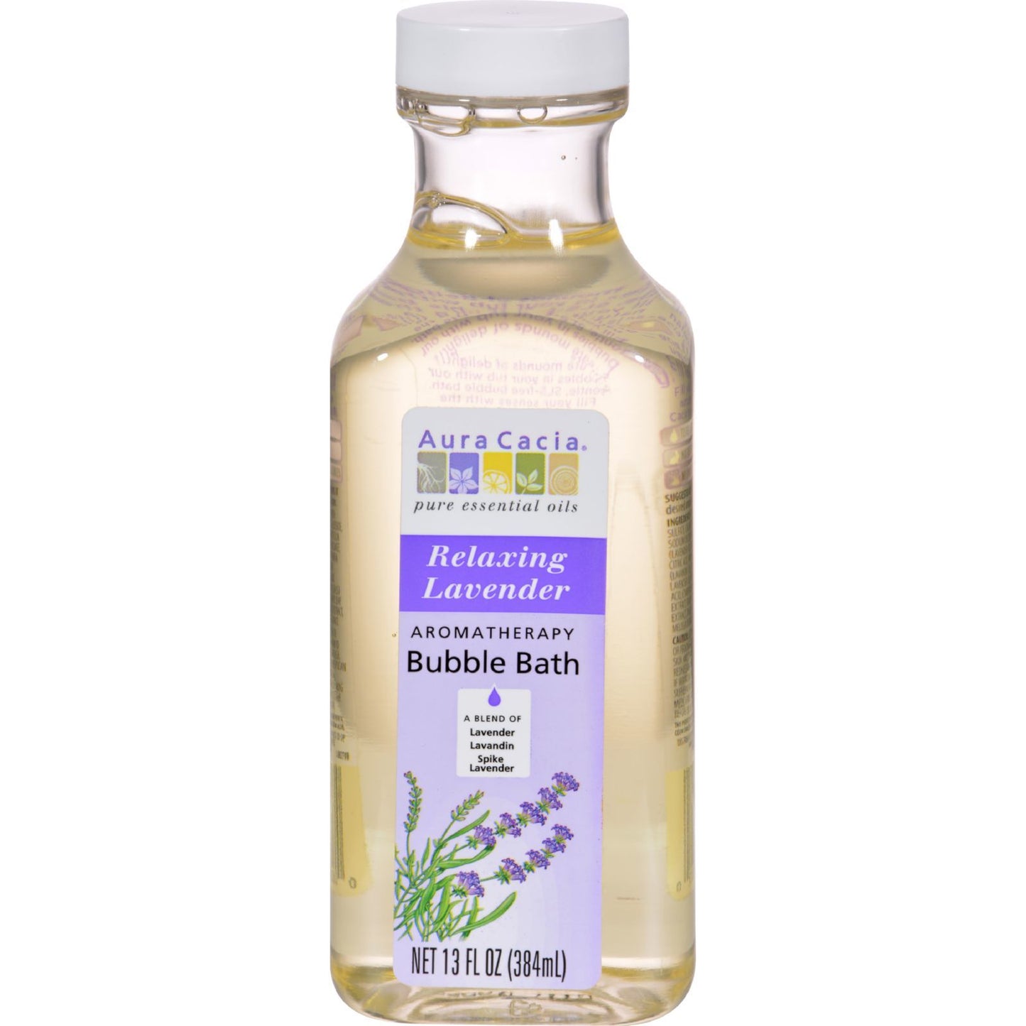 Aura Cacia - Aromatherapy Bubble Bath Relaxing Lavender - 13 fl oz