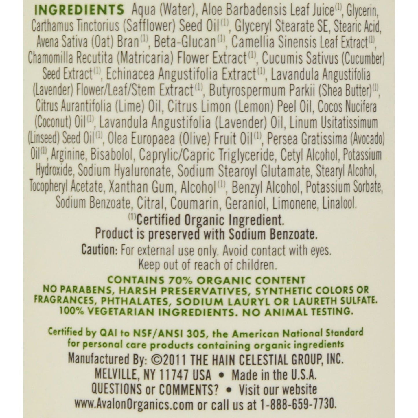 Avalon Organics Hand and Body Lotion Lavender - 12 fl oz
