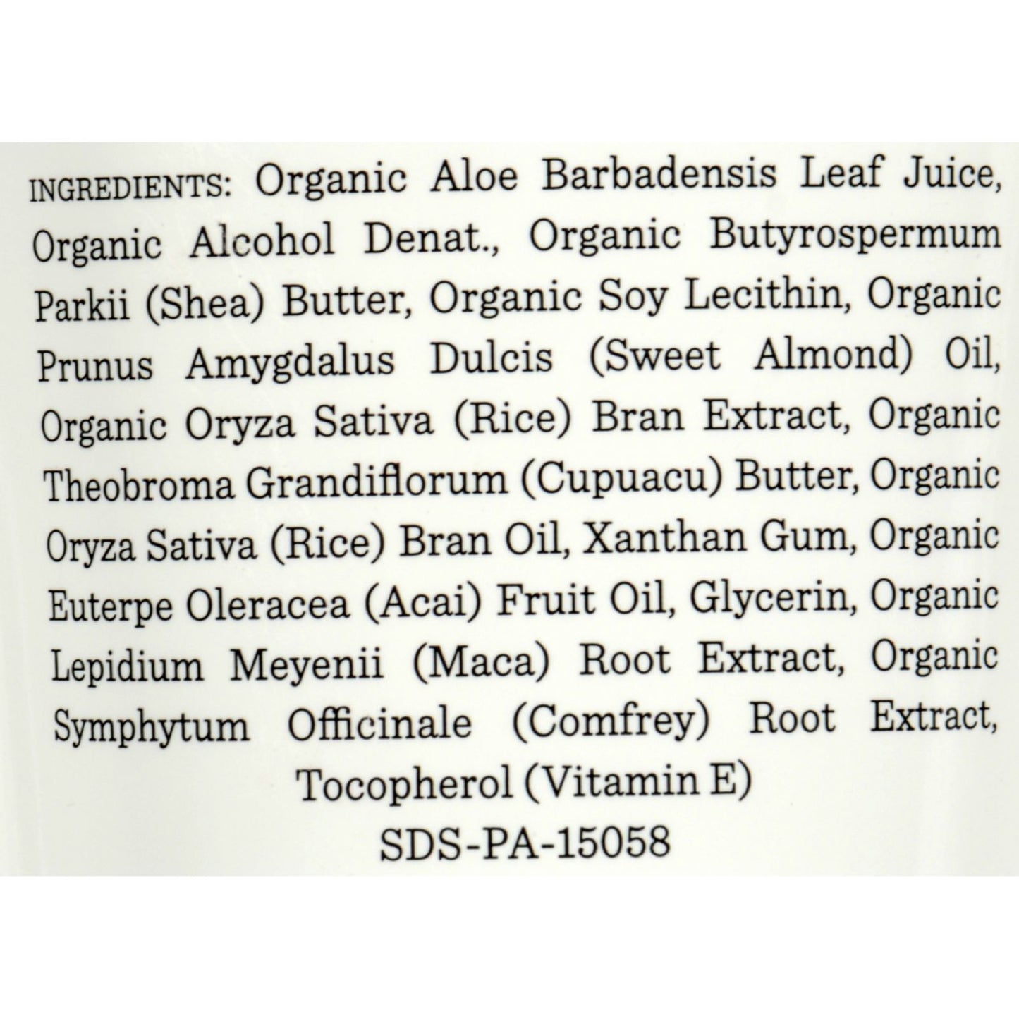 Nourish Organic Body Lotion Pure Unscented - 8 fl oz