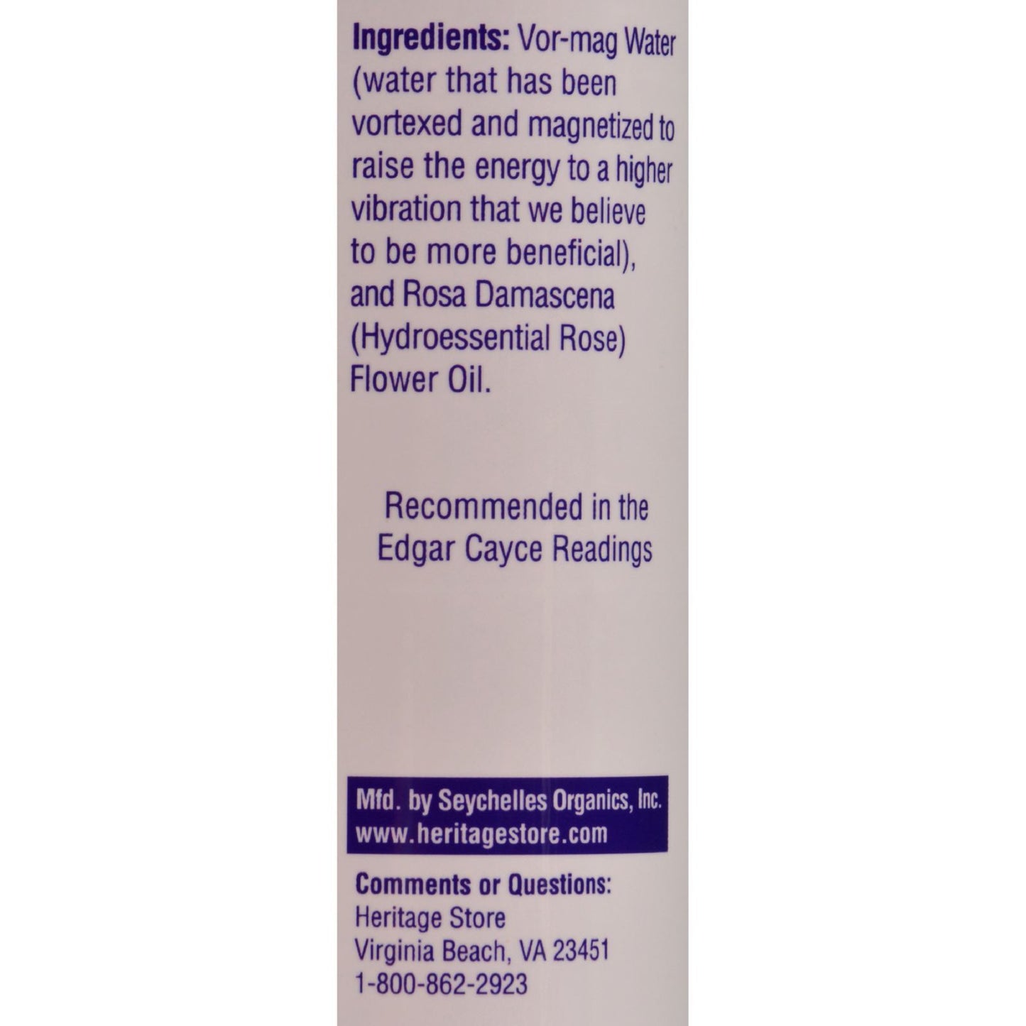 Heritage Products Rose Petals Rosewater Spray - 8 fl oz