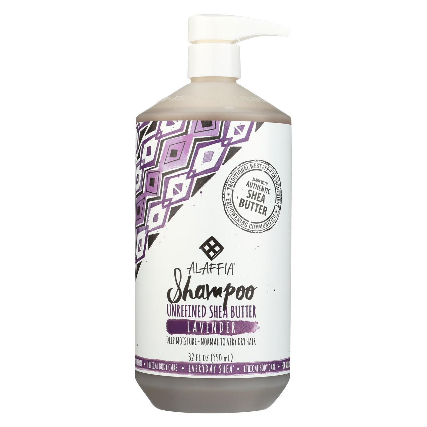 Alaffia - Shampoo - Shea Lavender - 32 oz.