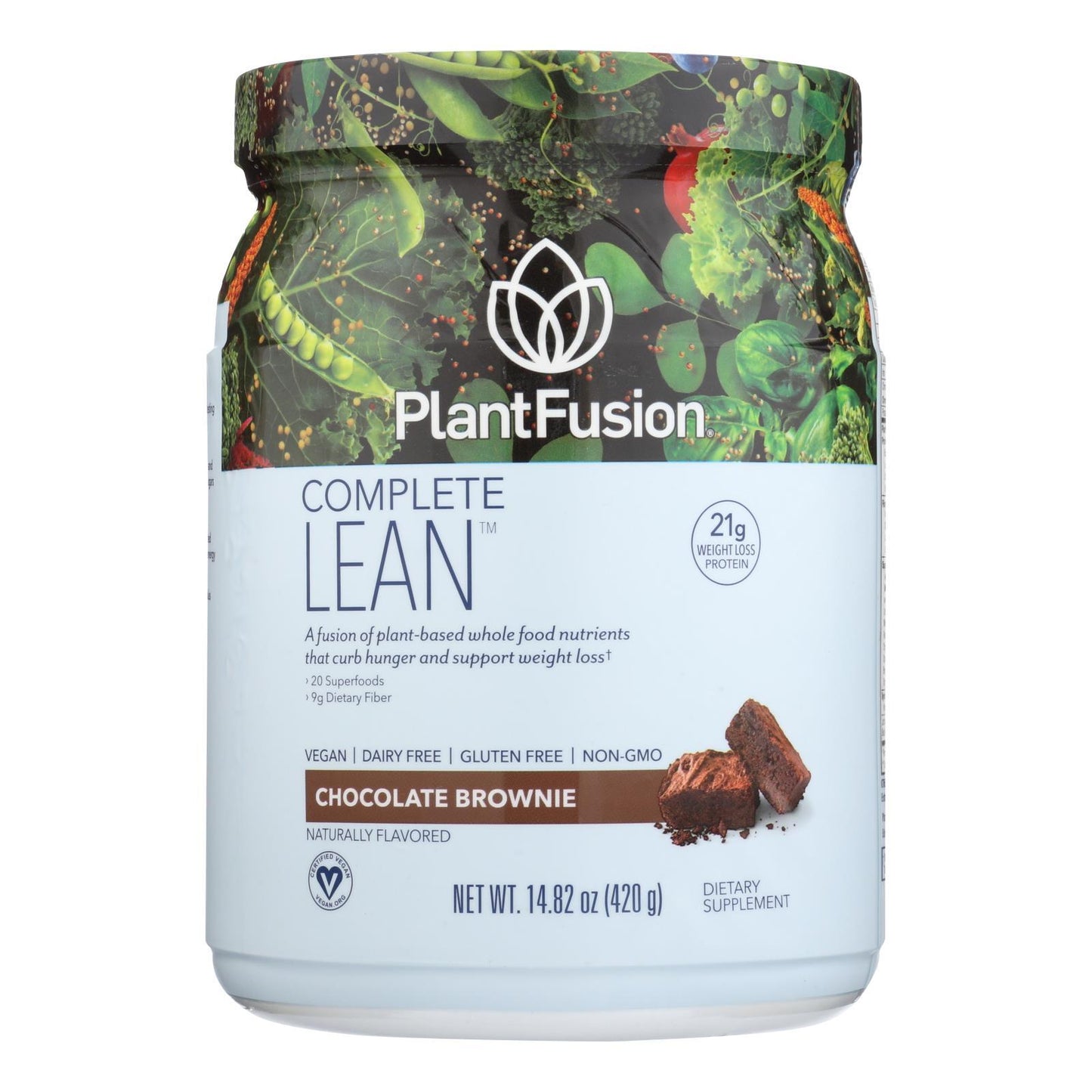 Plantfusion - Complete Lean Protein - Chocolate - 14.8 oz.