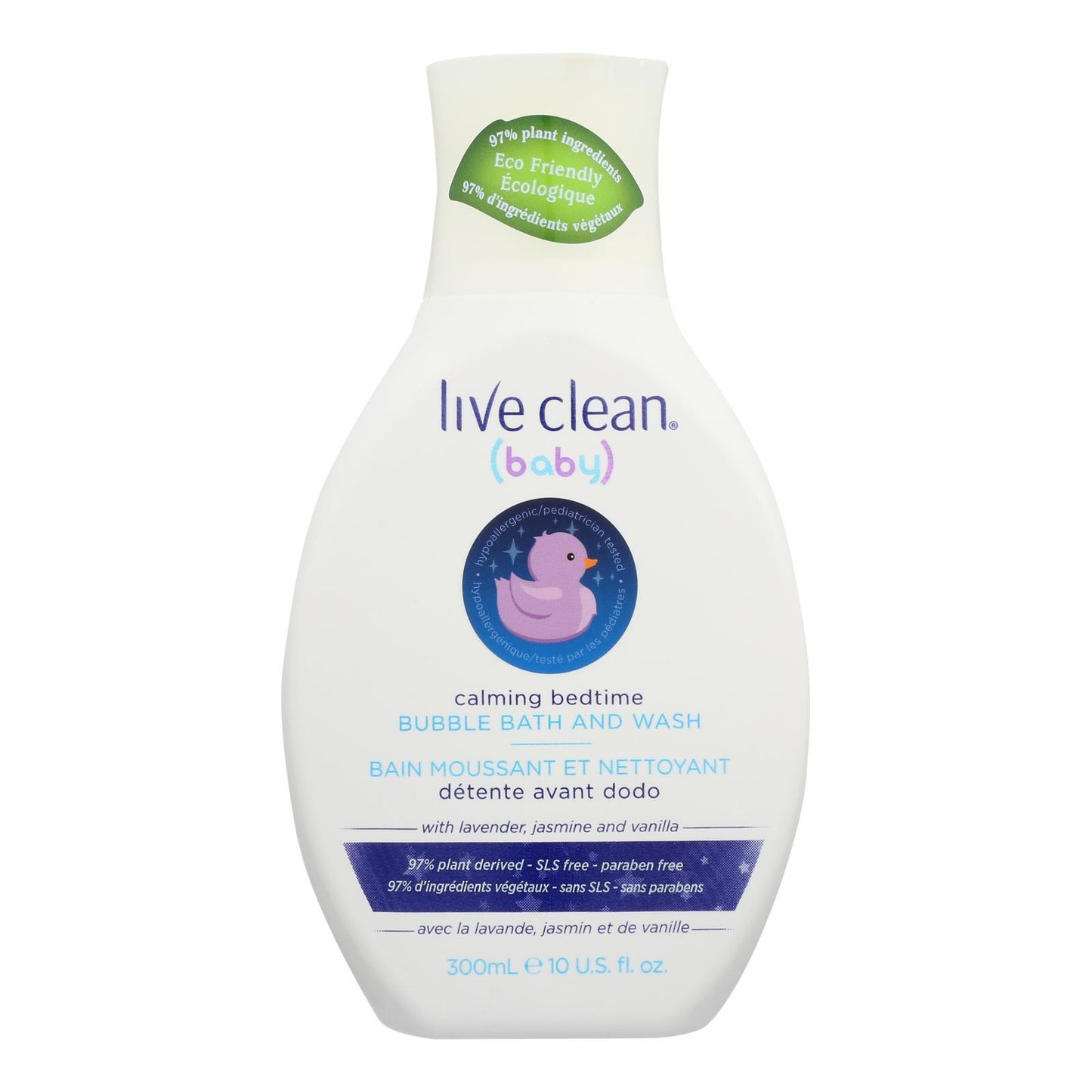 Live Clean Bubble Bath and Wash - Calm- 10 fl oz.