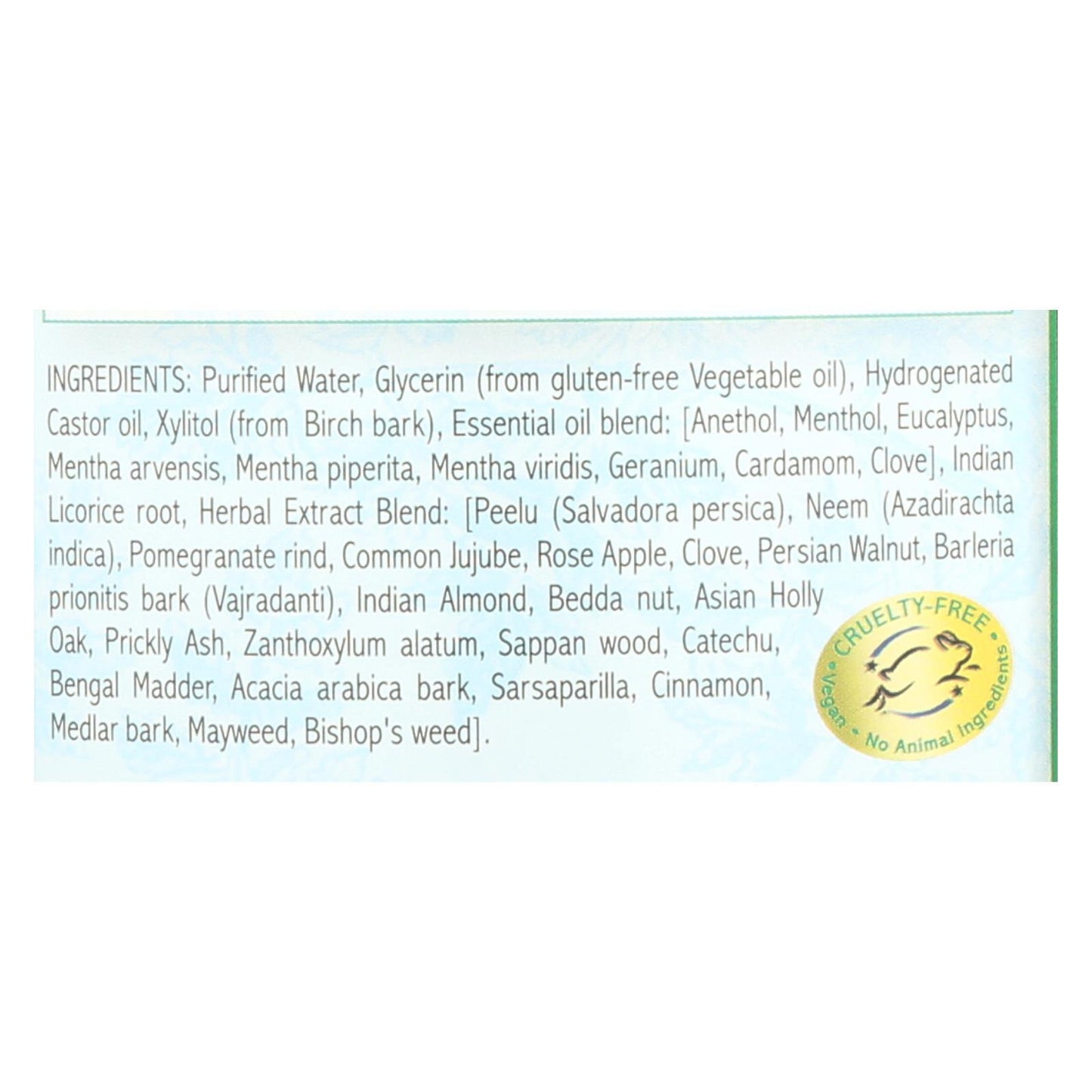Auromere Mouthwash - Ayurvedic Mouthwash - Case of 1 - 16 oz.