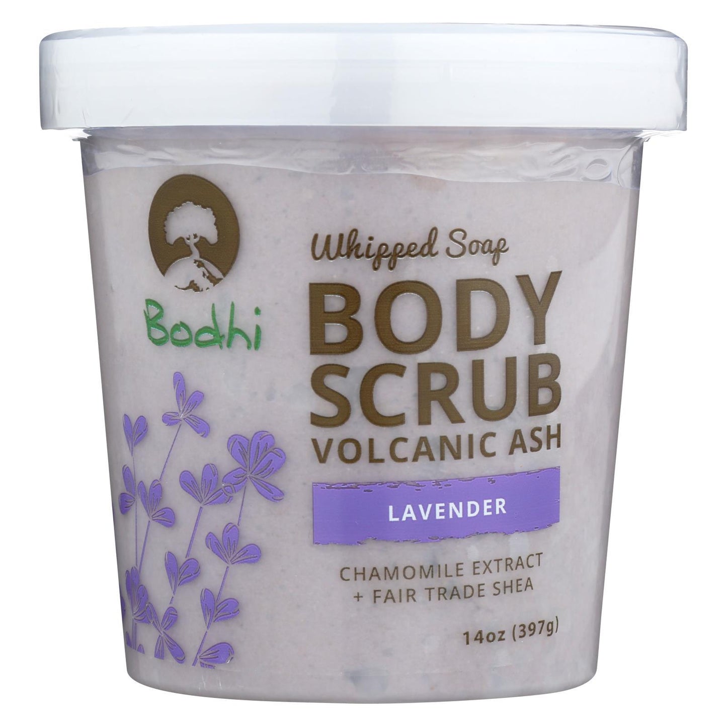 Bodhi - Body Scrub - Lavender - Case of 1 - 14 oz.