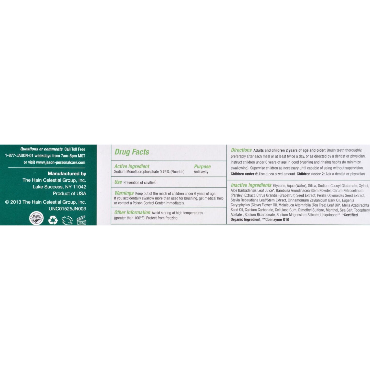 Jason Healthy Mouth CoQ10 Tooth Gel - 6 oz