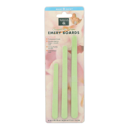 Earth Therapeutics Smooth and Shape Emery Boards - 15 Files