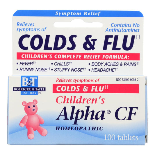 Boericke and Tafel - Children's Alpha CF - 100 Tablets