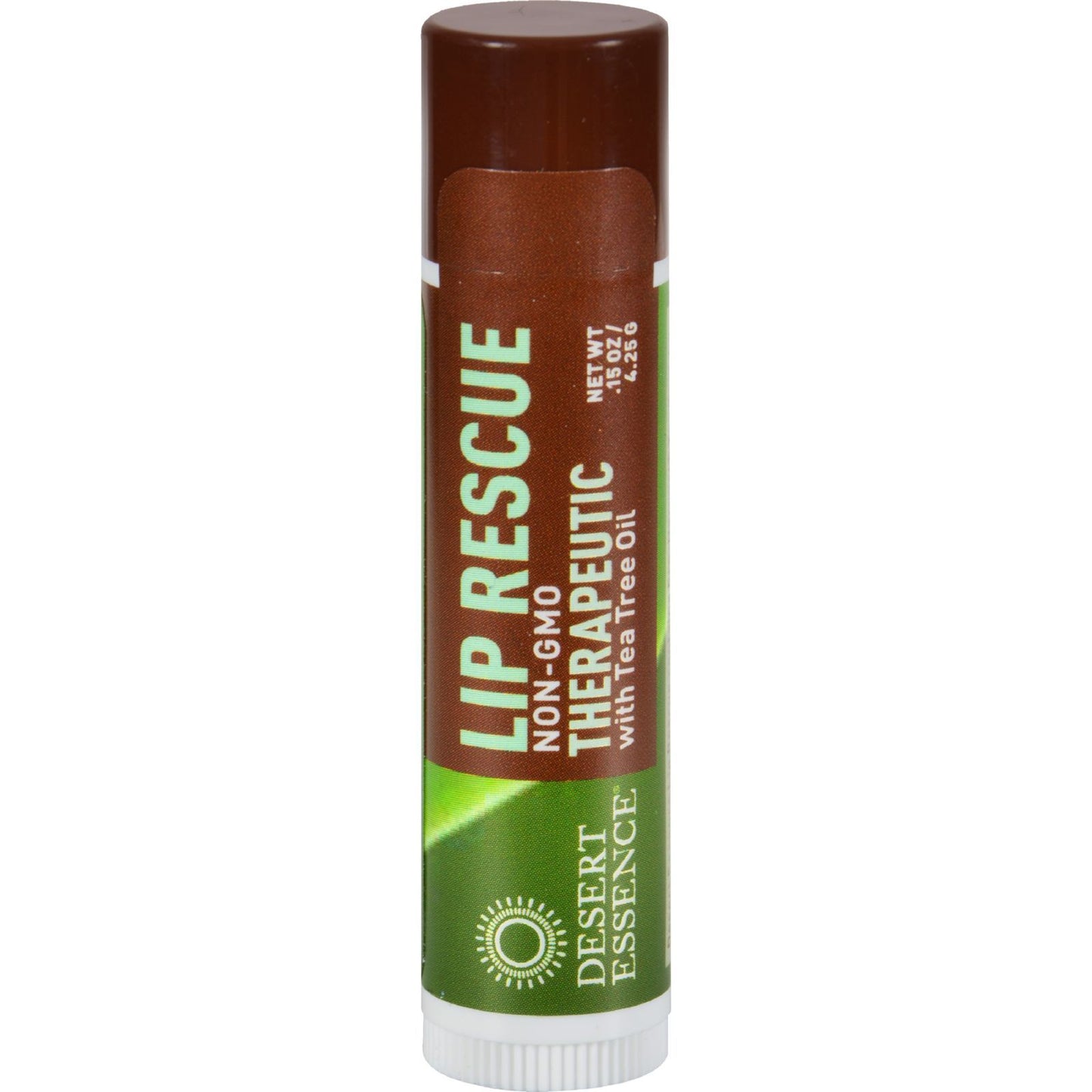 Desert Essence - Lip Rescue Therapeutic with Tea Tree Oil - 0.15 oz - Case of 24