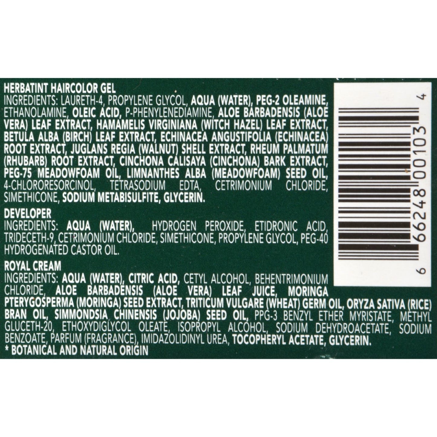 Herbatint Permanent Herbal Haircolour Gel 4N Chestnut - 135 ml