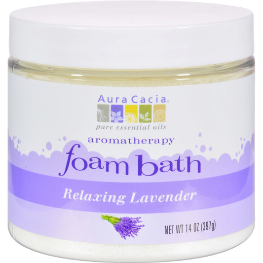 Aura Cacia - Foam Bath Relaxing Lavender - 14 oz