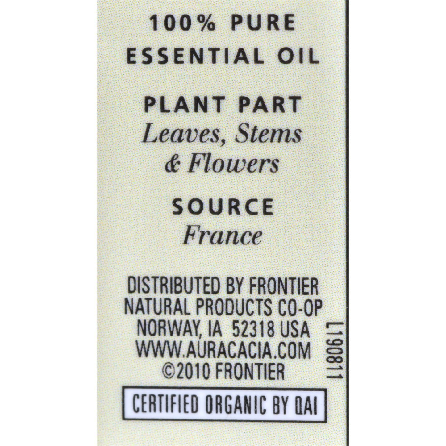 Aura Cacia - Organic Essential Oil - Clary Sage - .25 oz