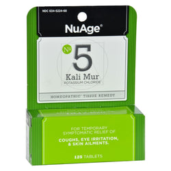 Hyland's NuAge No 5 Kali Mur - 125 Tablets