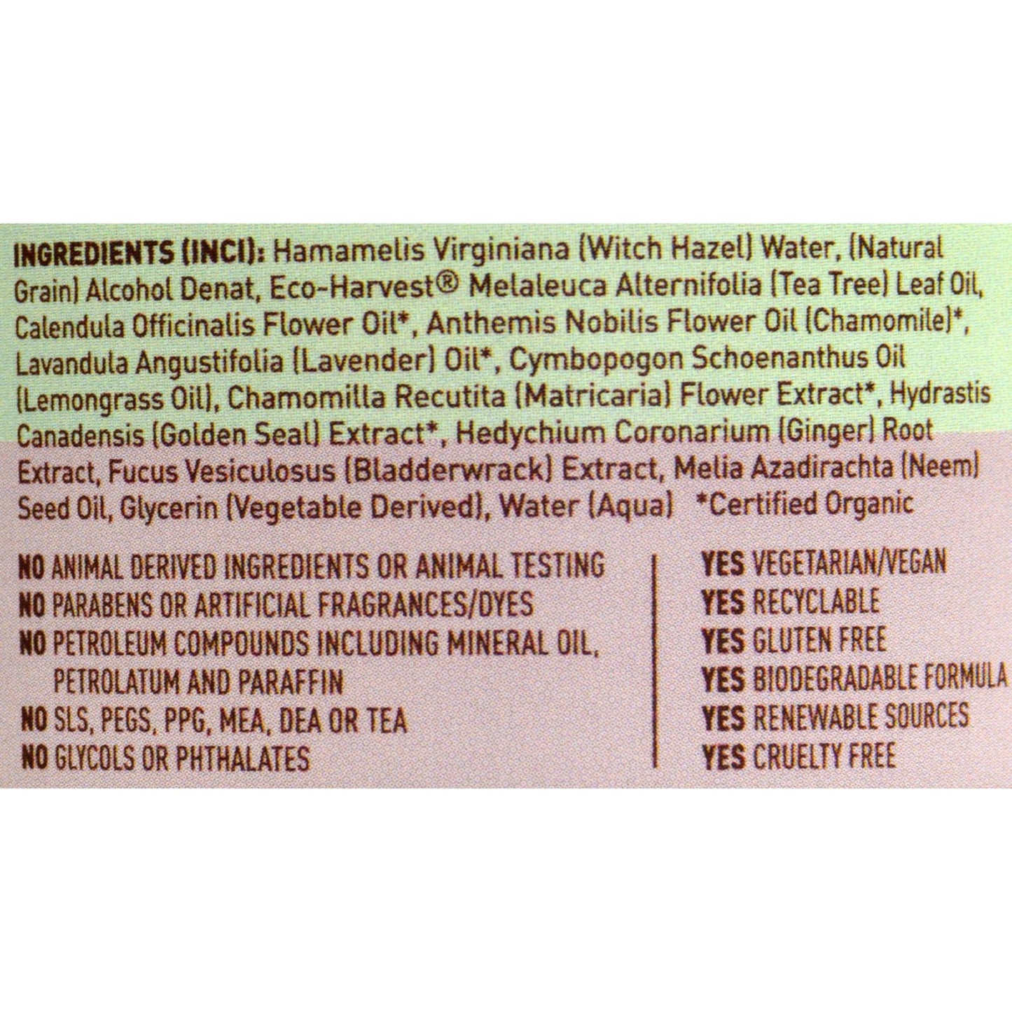 Desert Essence - Natural Tea Tree Oil Facial Cleansing Pads - Original - 50 Pads