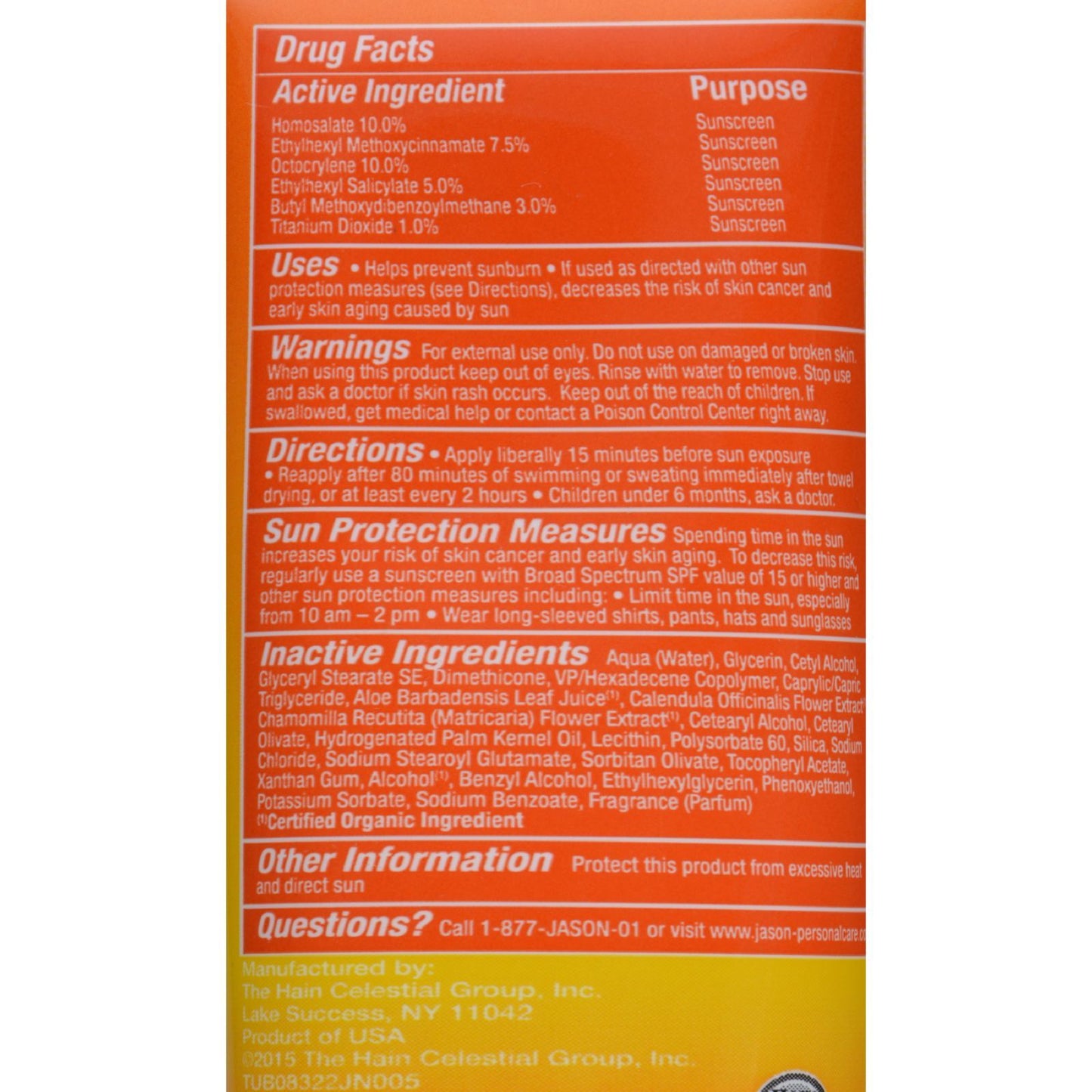 Jason Kids Natural Sunscreen SPF 45 - 4 fl oz