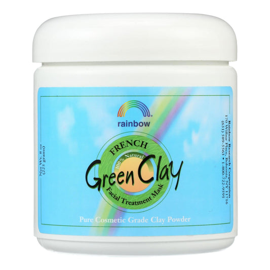 Rainbow Research French Green Clay Facial Treatment Mask - 8 oz