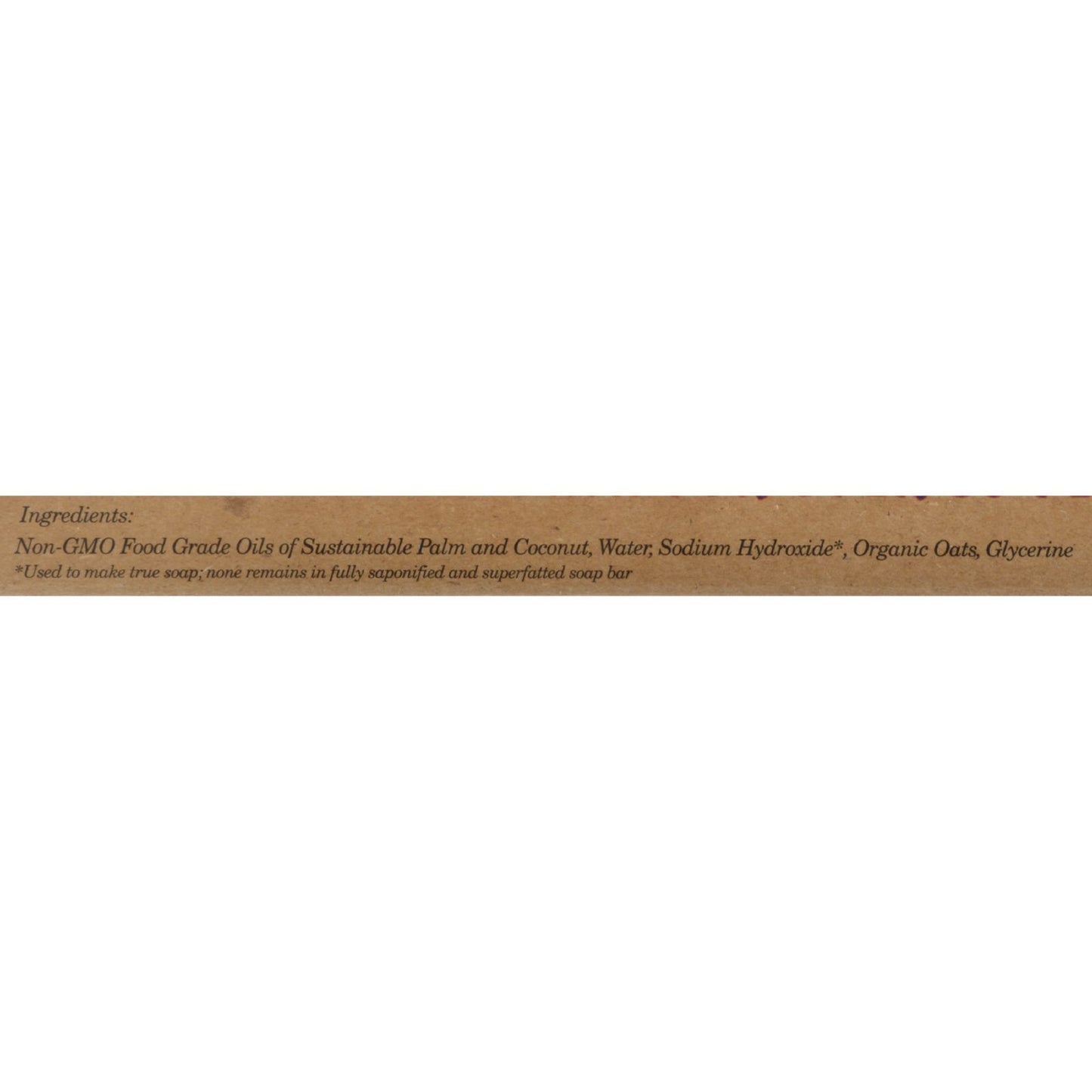 Sappo Hill Natural Oatmeal Glycerine Soap Fragrance Free - 3.5 oz - Case of 12