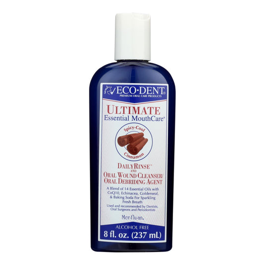 Eco-Dent Dailyrinse Mouthrinse - Cinnamon - 8 oz