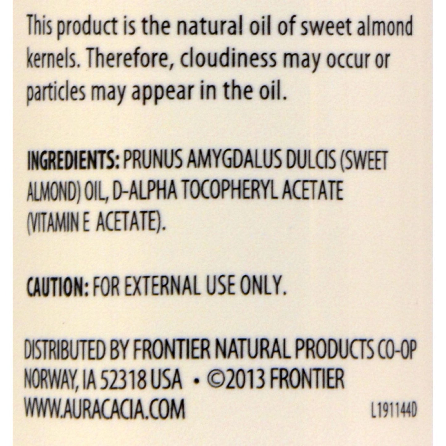 Aura Cacia - Sweet Almond Natural Skin Care Oil - 4 fl oz