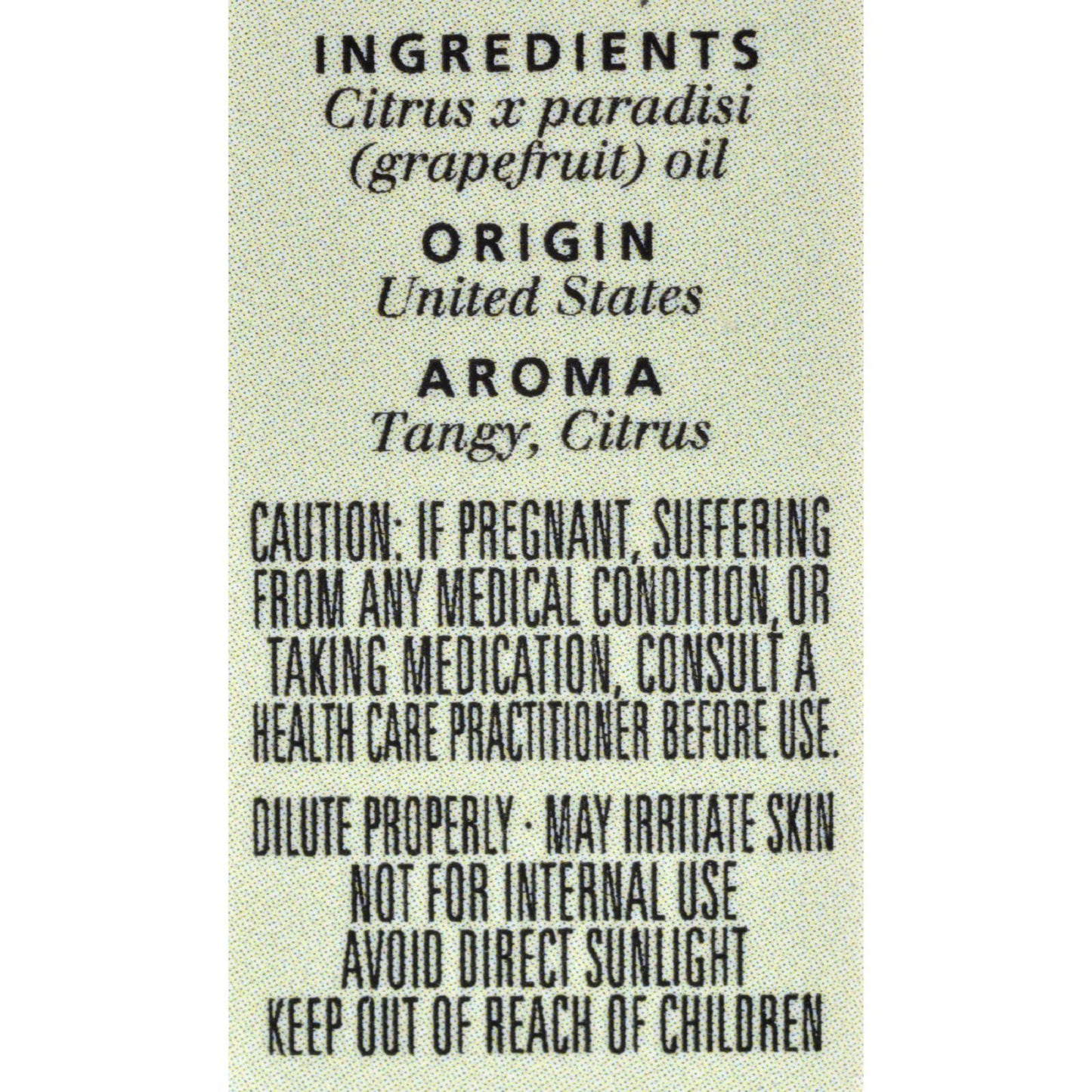 Aura Cacia - Pure Essential Oil Grapefruit - 0.5 fl oz