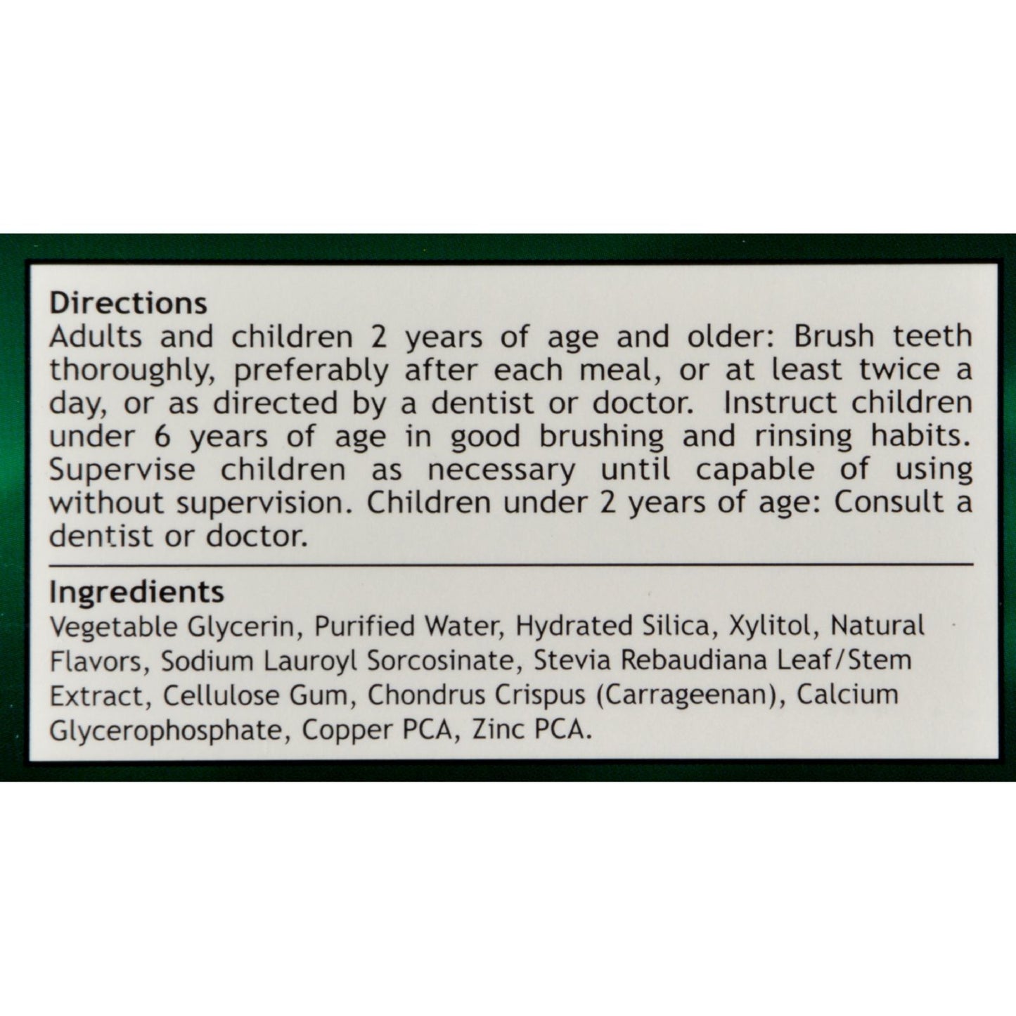 Epic Dental - Fluoride Free Xylitol Toothpaste - Spearmint - 4.9 oz