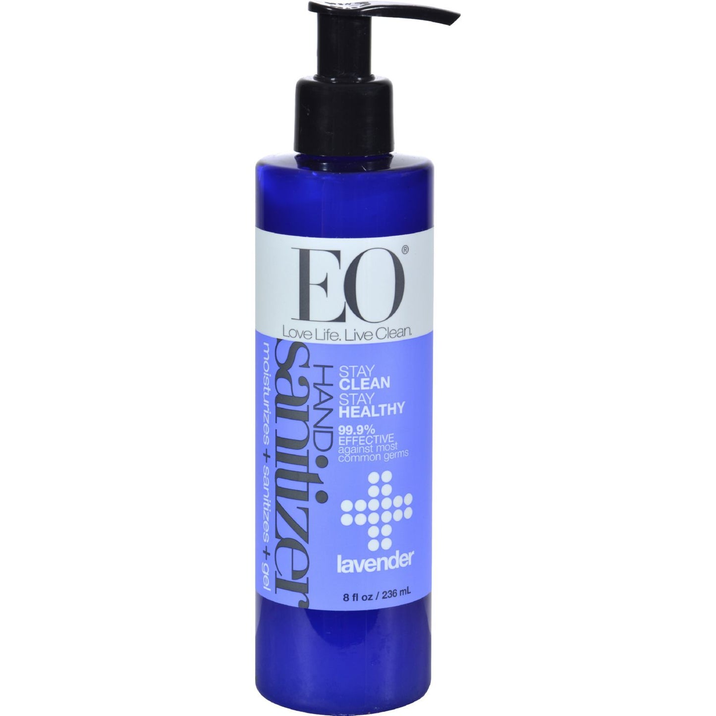 EO Products - Hand Sanitizing Gel - Lavender Essential Oil - 8 oz