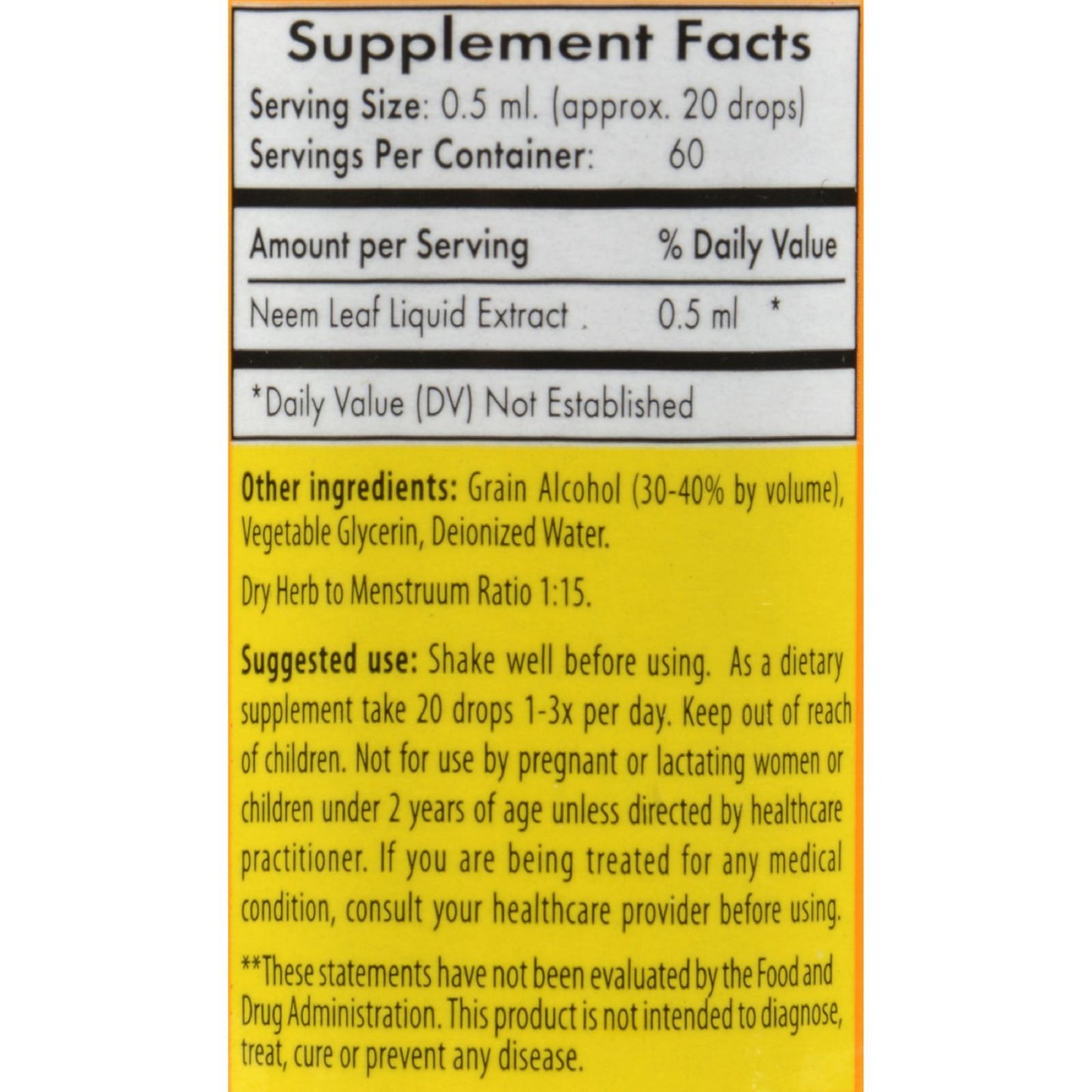 Neem Aura Organic Neem Extract - 1 fl oz