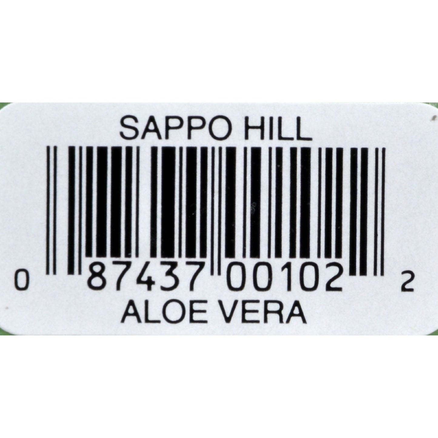 Sappo Hill Soapworks Glycerine Creme Soap - Aloe - Case of 12 - 3.5 oz