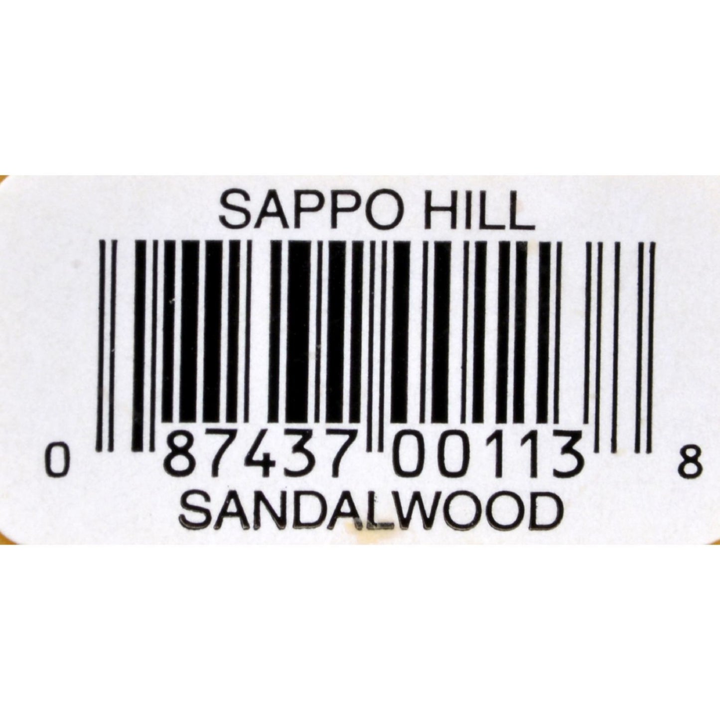 Sappo Hill Sandalwood Glycerine Soap - 3.5 oz - Case of 12