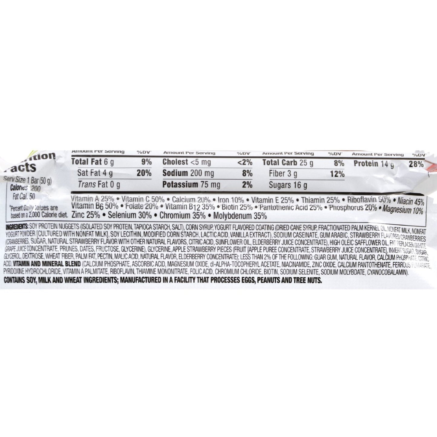 Zone - Nutrition Bar - Strawberry Yogurt - Case of 12 - 1.76 oz.
