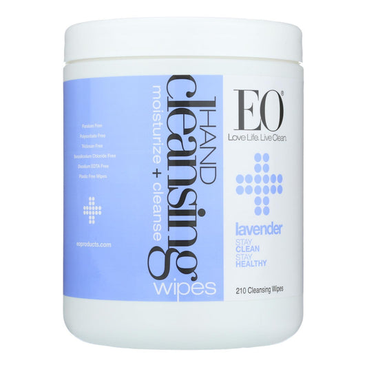 EO Products - Hand Cleansing Wipes - Lavender - 210 Pack