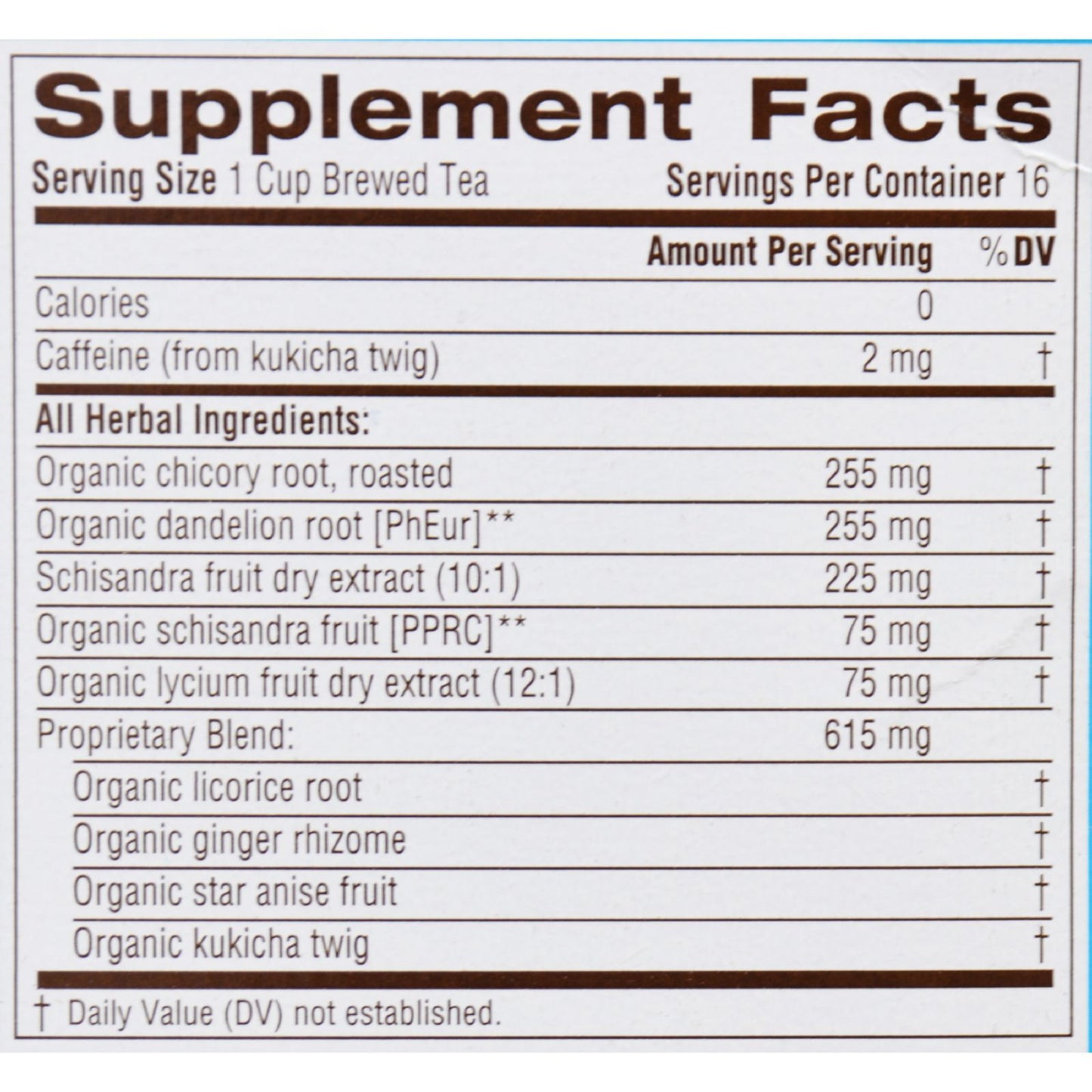 Traditional Medicinals EveryDay Detox Herbal Tea - Case of 6 - 16 Bags