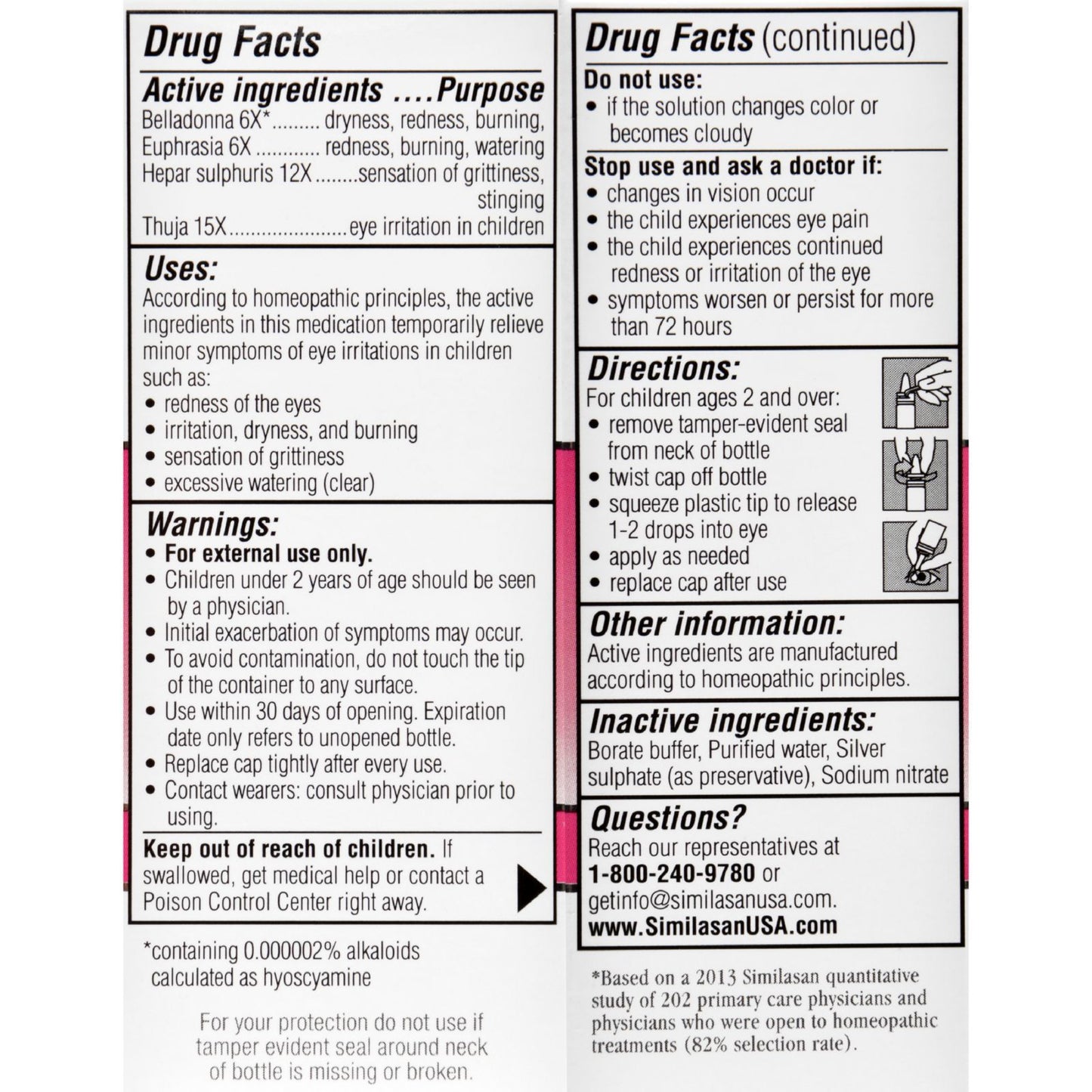 Similasan Kids Irritated Eye Relief - .33 oz