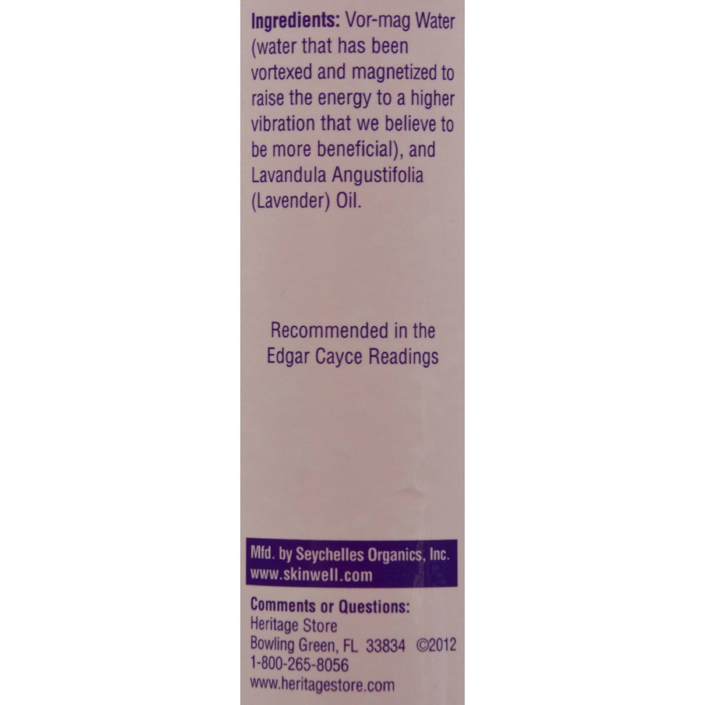Heritage Products Flower Water Lavender - 8 fl oz